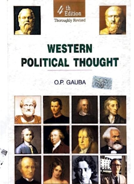 NATIONAL PAPERBACKS WESTERN POLITICAL THOUGHT AUTHOR O.P.GAUBA EM