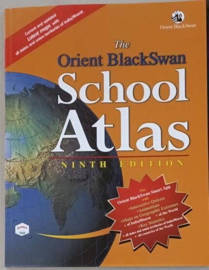 ORIENT BLACKSWAN SCHOOL ATLAS 9TH EDITION ENGLISH