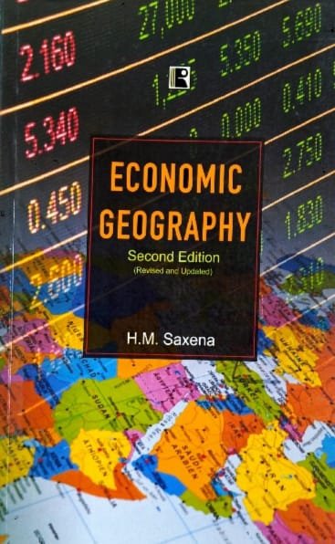 RAWAT PUBLICATIONS ECONOMIC GEOGRAPHY ATHOR H.M.SAXENA EM