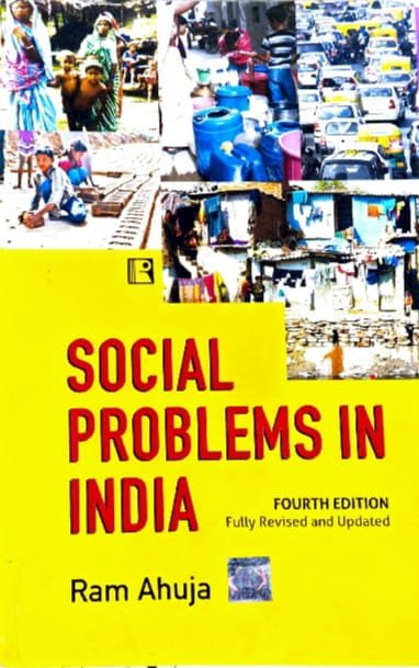 RAWAT PUBLICATIONS  SOCIAL PROBLEMS IN INDIA  AUTHOR RAMAHUJA EM.