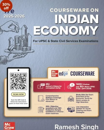 MC GRAW HILL COUSEWARE ON INDIAN ECONOMY AUTHOR RAMESH SINGH 2025-2026