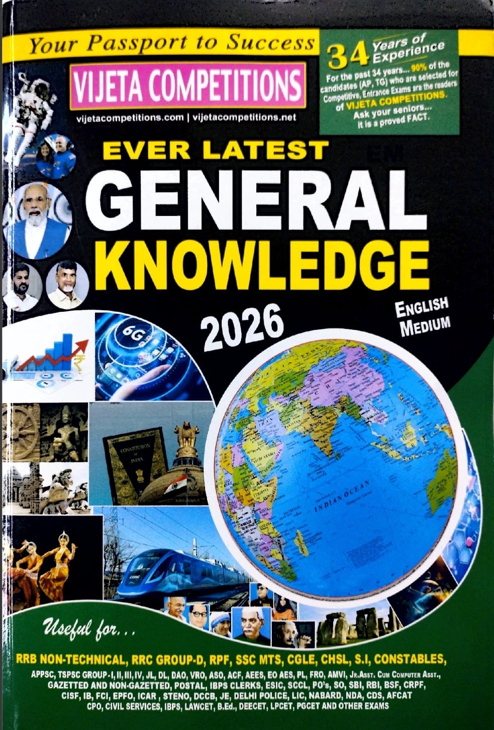 VIJETA COMPITIOTION EVER LATEST GENERALKNOWLEDGE 2026 ENGLISHMEDIUM