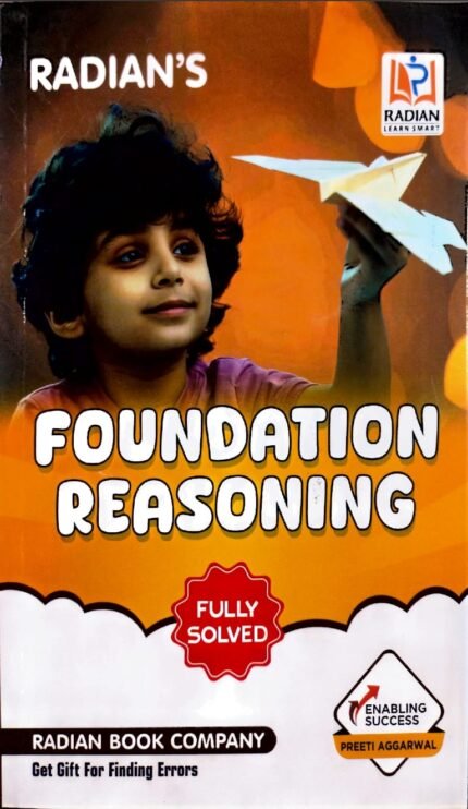 RADIAN BOOK COMPANY FOUNDATION REASONING  AUTHOR PREETI AGGARWAL