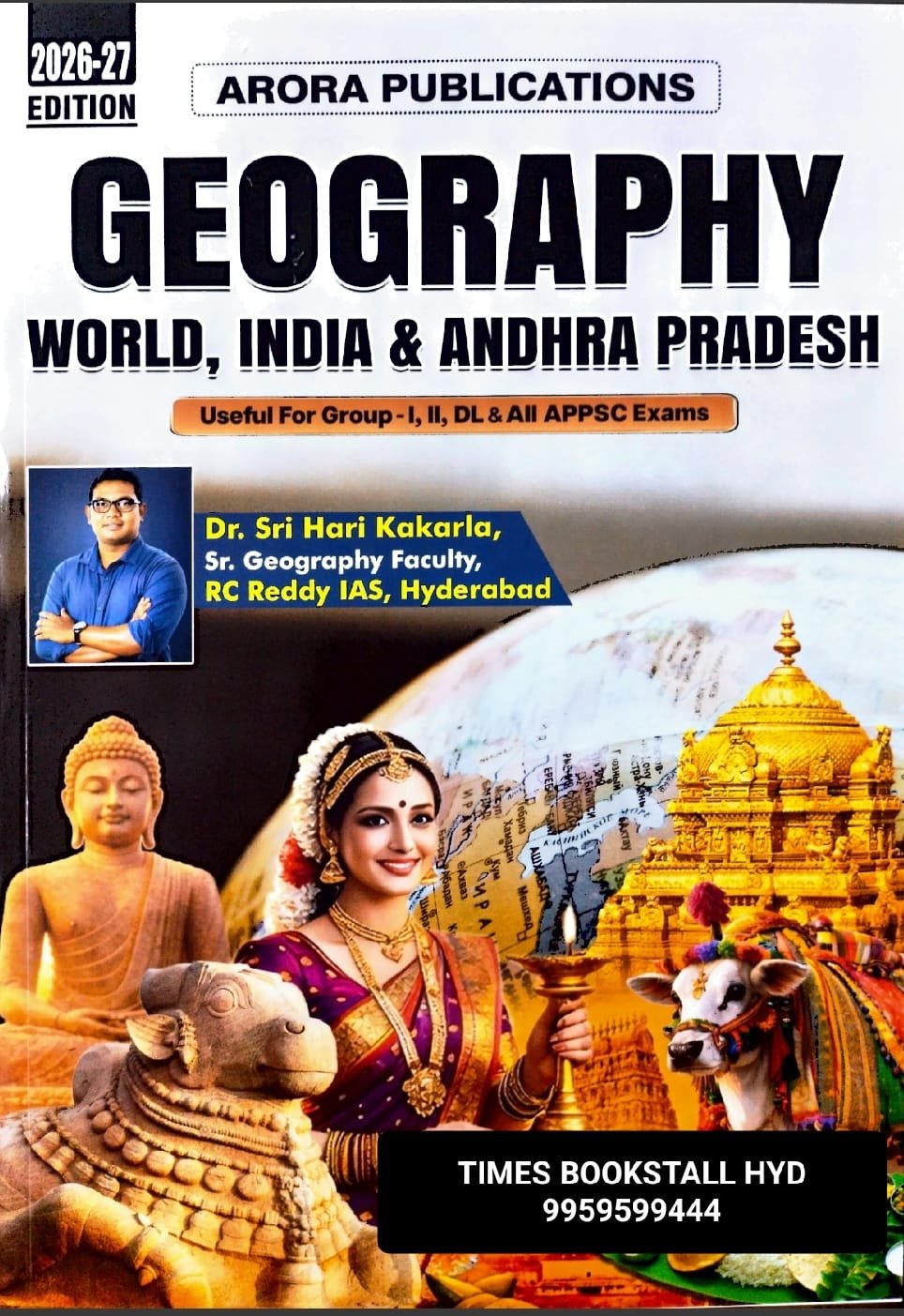 ARORA PUBLICATIONS GEOGRAPHY WORLD INDIA &ANDHRA PRADESH BY SRI HARI KAKARLA ENGLISH